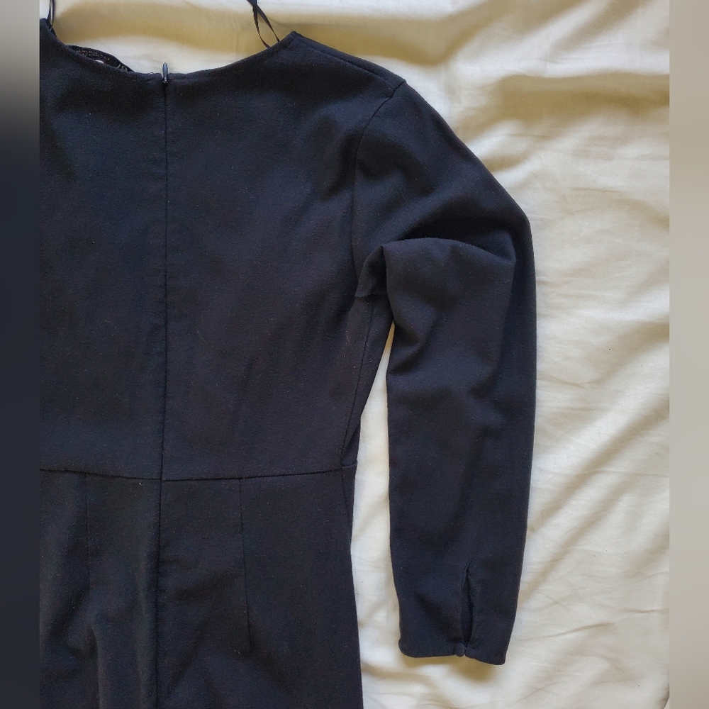 Zara Ruched Midi Dress - Picture 7 of 8